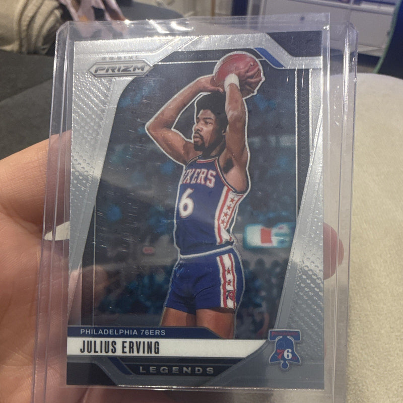 Panini Prizm 2024 25 Julius Erving Legends Base Set #292 Philadelphia 76ers0