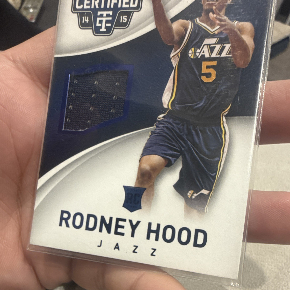 Panini Totally Certified 2014 15 Rodney Hood Utah Jazz RC Jersey #97 116/1991