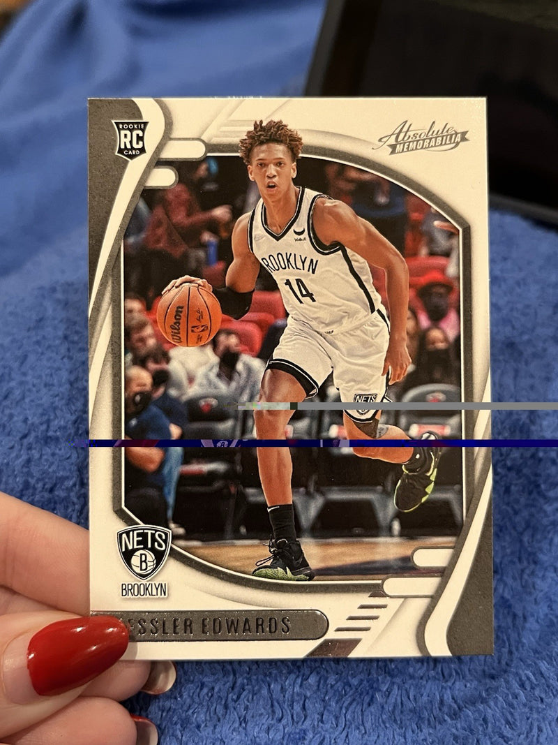 Panini Kessler Edwards Rookie 2021 22 Chronicles Absolute Basketball 216 Nets0