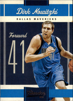 Dirk Nowitzki Base Panini Classics 1 NM0