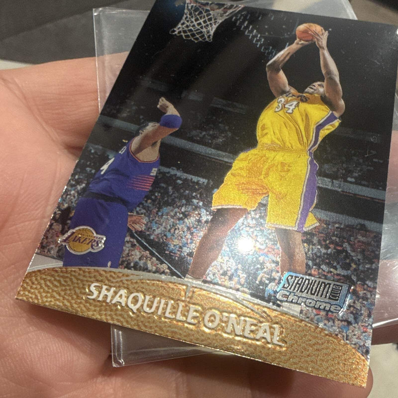 Topps Shaquille O'Neal Stadium Club Chrome 1998 99 #26 LA Lakers3