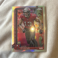 Topps Chrome Refractor Mike Evans Tampa Bay Buccaneers 282 - 20240