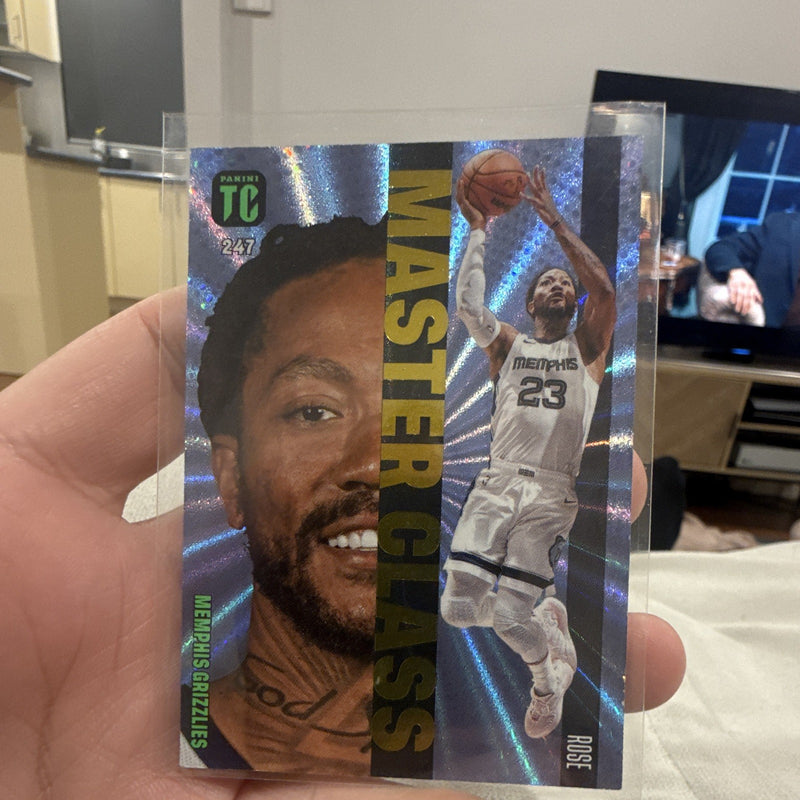 Derrick Rose Master Class 2020 21 Panini Top Class 247 Memphis Grizzlies0