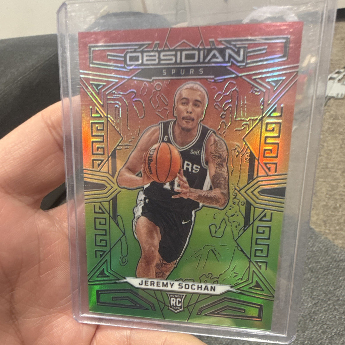 Panini Obsidian Jeremy Sochan Rookie #169 San Antonio Spurs 54/750