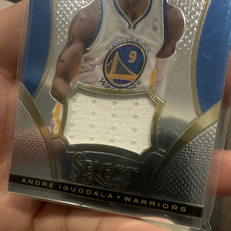 2013 14 Panini Select Basketball Andre Iguodala Select Swatches No.69 Warriors3