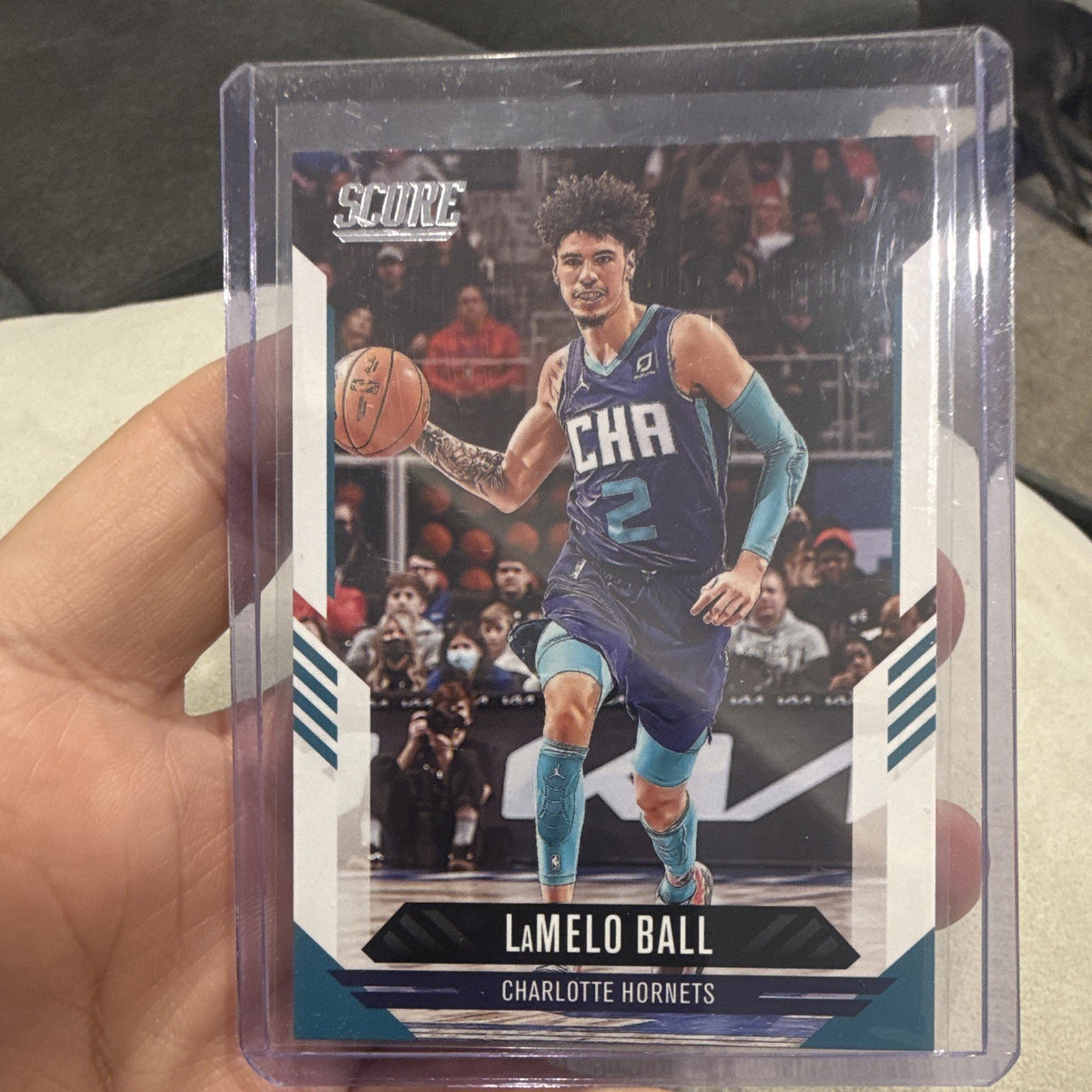 Panini Score 2021 22 Base LaMelo Ball Charlotte Hornets #143 Basketball Card0