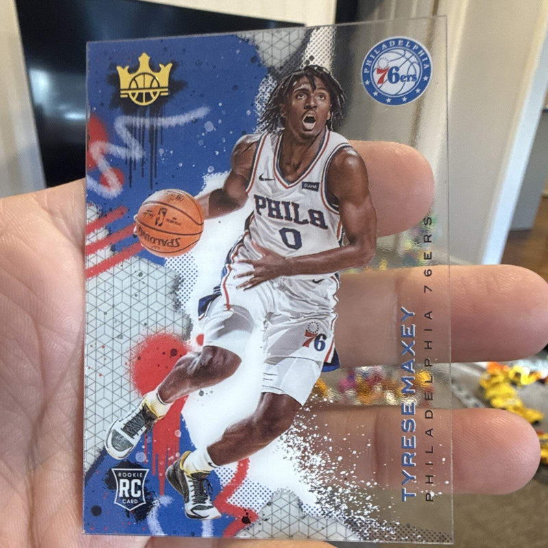 Panini Tyrese Maxey Rookie 2020 21 Court Kings Basketball No.1 76ers0