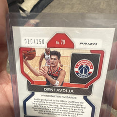 Panini Prizm Deni Avdija 2021 22 Basketball #79 Wizards 010/1502