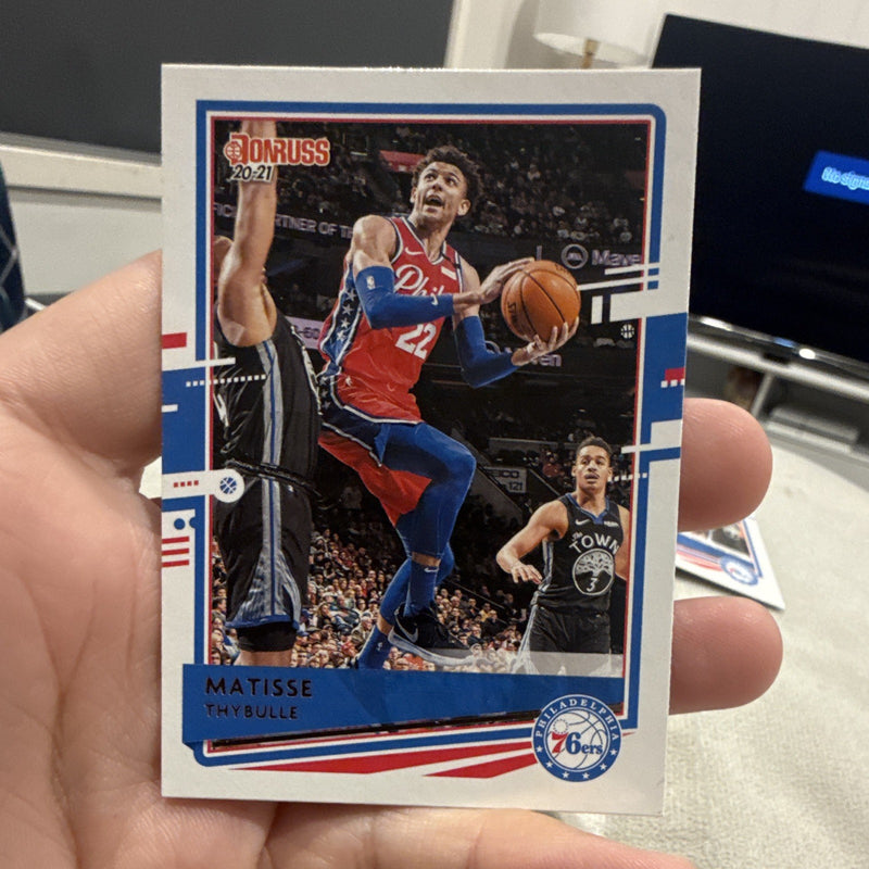Panini Donruss 2020-21 Base Set Matisse Thybulle Philadelphia 76ers #740