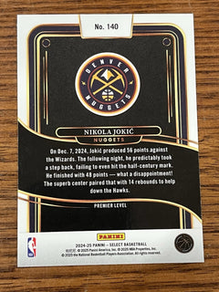 Panini Select 2024 25 Nikola Jokić Premier Level Base Denver Nuggets #1402