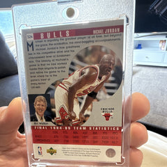 Upper Deck Collector's Choice Michael Jordan Chicago Bulls 1994 95 #324 Scouting1