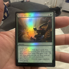Scout the City 013 Foil Common White Sorcery Marvel Spider Man MTG 20250