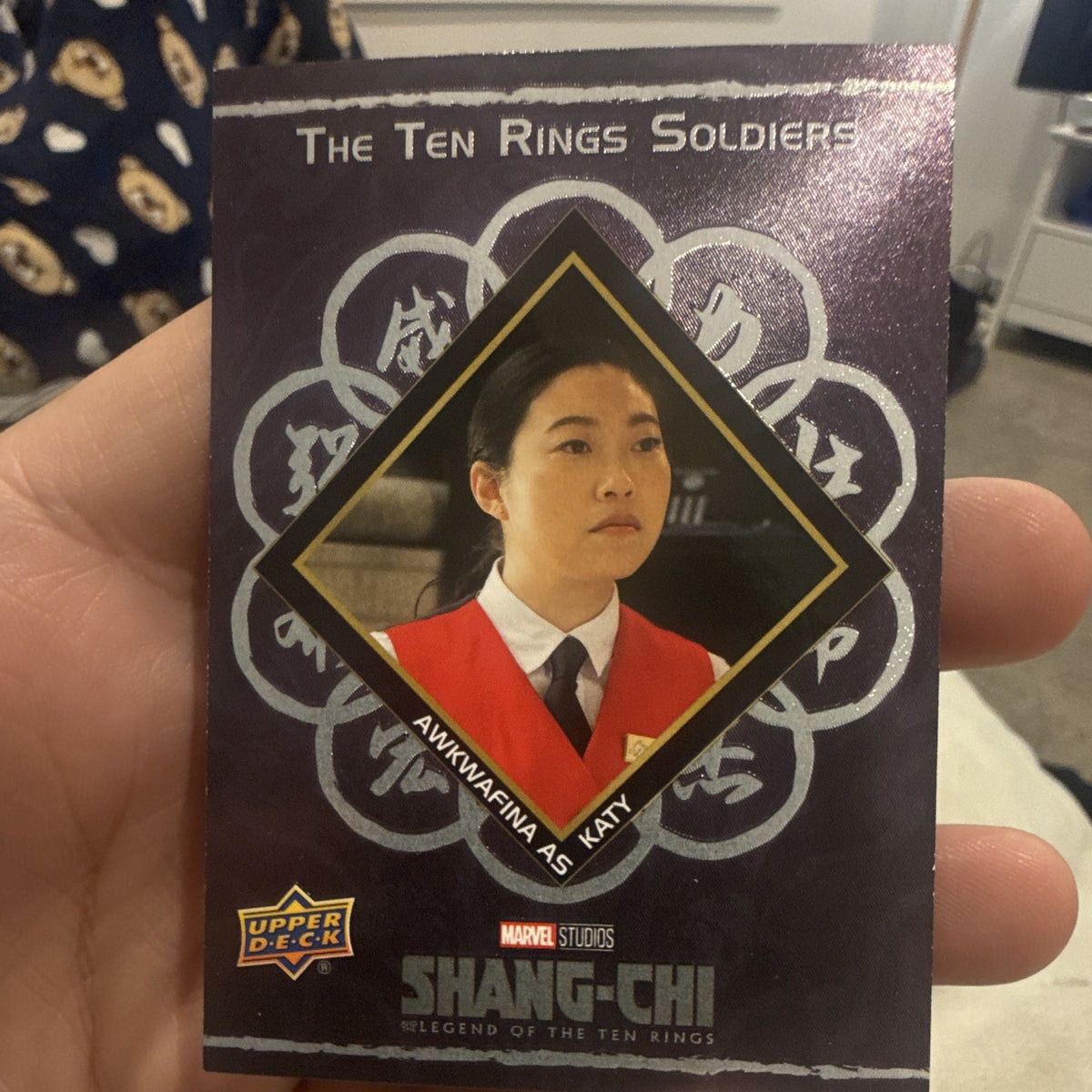 Upper Deck Shang Chi Ten Rings Soldiers Insert T4 Katy (Awkwafina) 20220