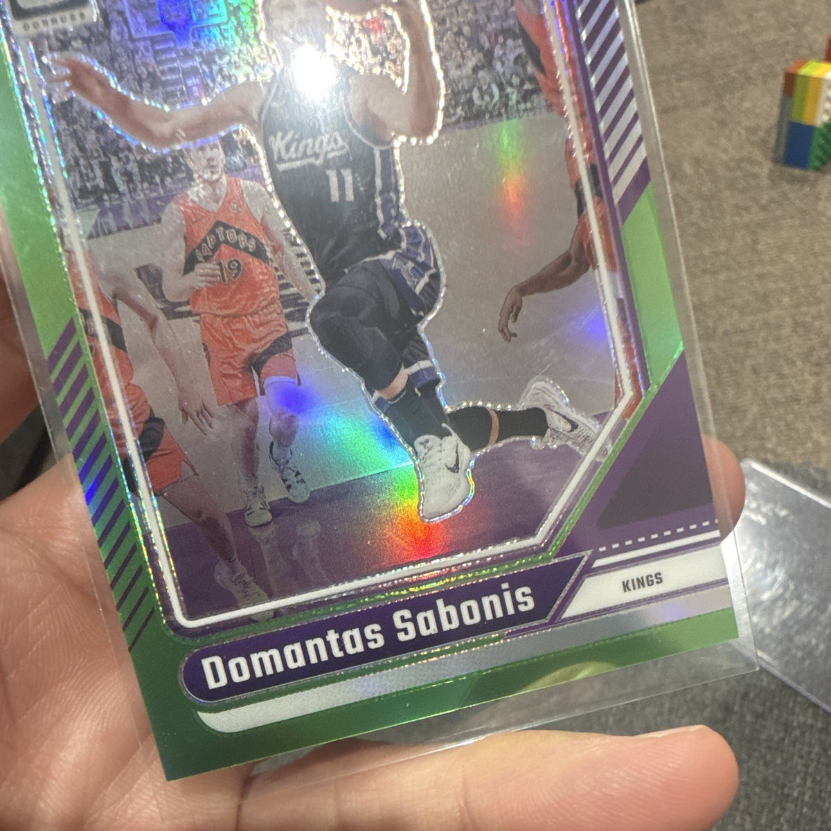 Panini Donruss Optic 2024 25 Domantas Sabonis Green Prizm 64 016/1494