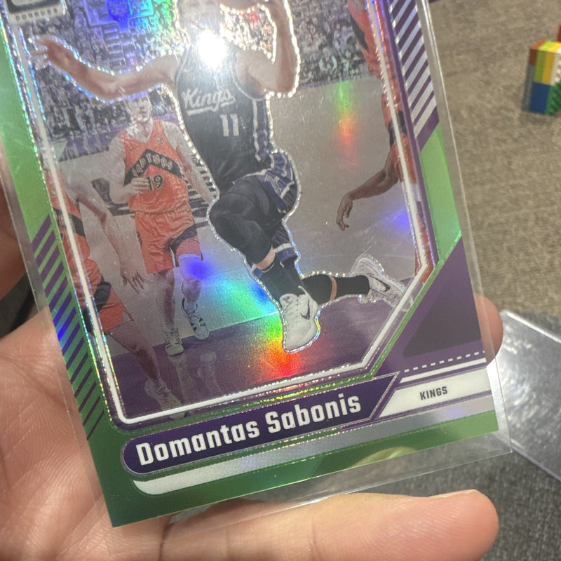 Panini Donruss Optic 2024 25 Domantas Sabonis Green Prizm 64 016/1494
