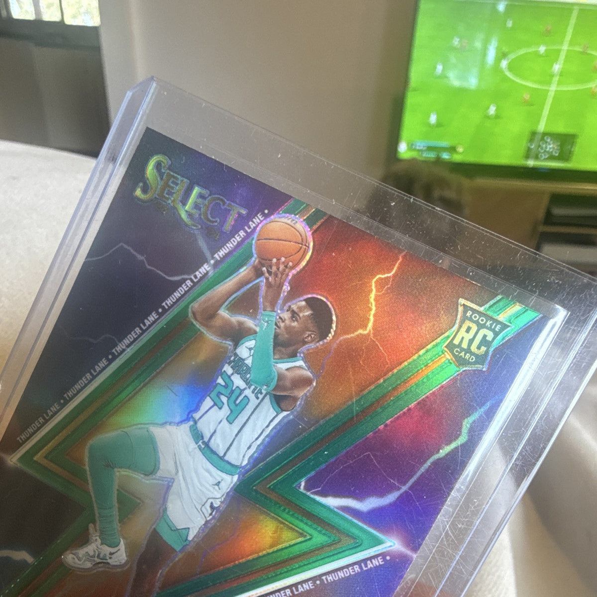 Panini Select 2023 24 Thunder Lane #12 Brandon Miller Rookie Insert Hornets2