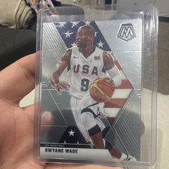 Panini 2019 20 Mosaic Basketball Dwyane Wade USA Basketball Insert #2590