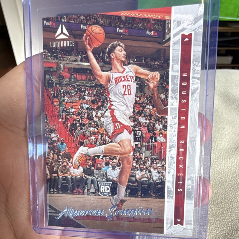 Panini Chronicles Luminance 2021 22 Alperen Sengün Rookie #243 Rockets0