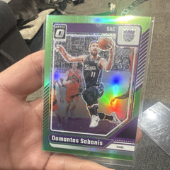 Panini Donruss Optic 2024 25 Domantas Sabonis Green Prizm 64 016/1490