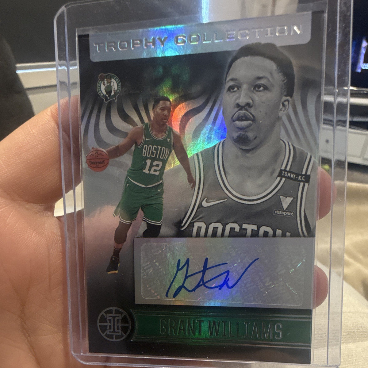 Panini Illusions 2020 21 Trophy Collection Grant Williams Auto TC GRA Celtics0
