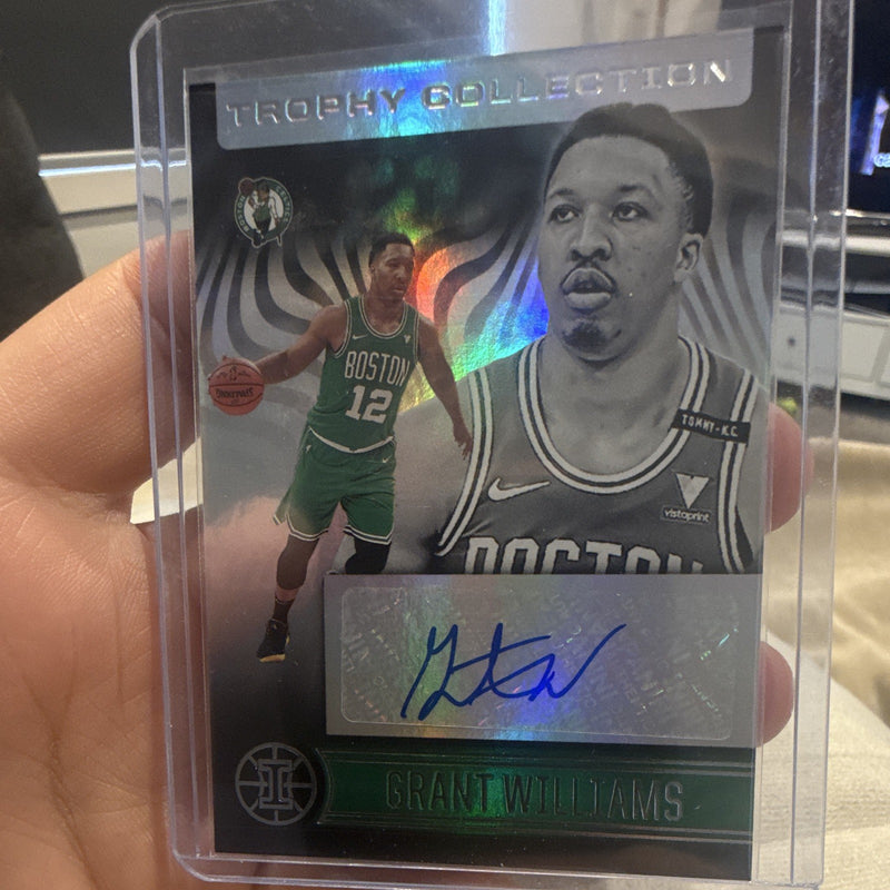 Panini Illusions 2020 21 Trophy Collection Grant Williams Auto TC GRA Celtics0