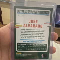Panini Donruss Optic 2023 24 Jose Alvarado Prizm #145 44/49 Pelicans1