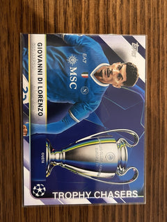Giovanni Di Lorenzo Trophy Chasers TC 18 Topps UEFA Champions League1