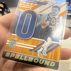 Panini 2023 24 Donruss Elite Spellbound Luka Dončić No. 26 Mavericks DIECUT3