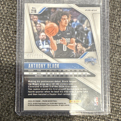 Panini Prizm Anthony Black Rookie Silver Prizm /249 #219 Orlando Magic2