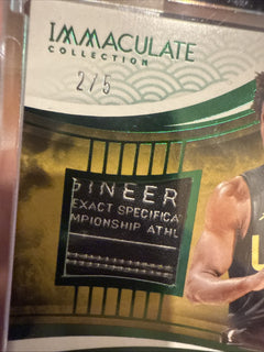 Colin Sexton Immaculate /52