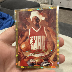 Arena Sports Shaquille O'Neal Special Christmas Card Insert 1993 /150000