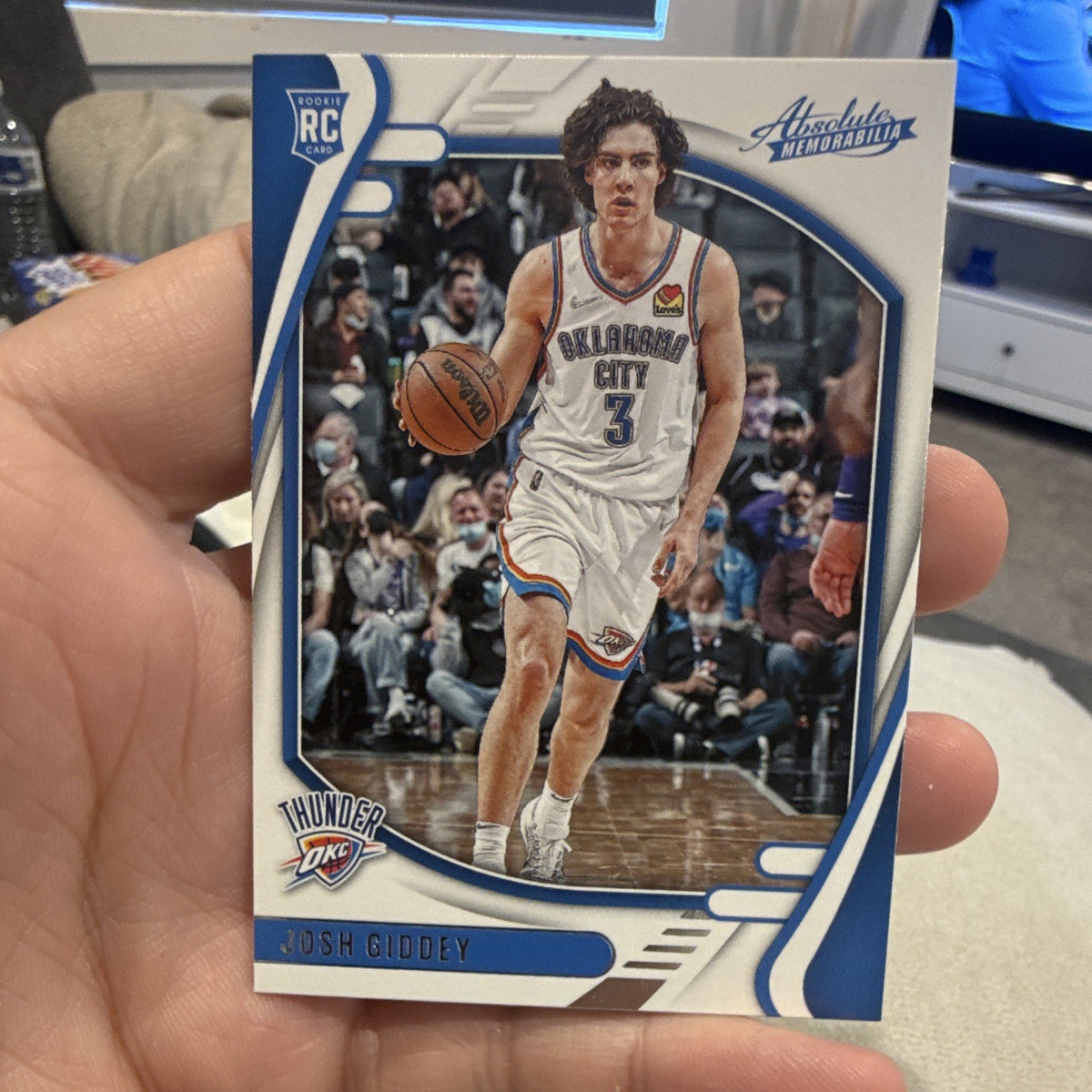 Panini Chronicles Absolute Memorabilia Josh Giddey Rookie 208 OKC Thunder0