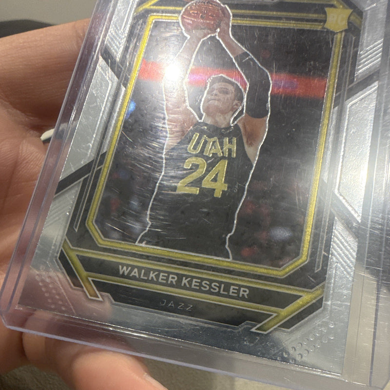 Panini Prizm 2022 23 Basketball Walker Kessler Rookie RC #234 Utah Jazz3