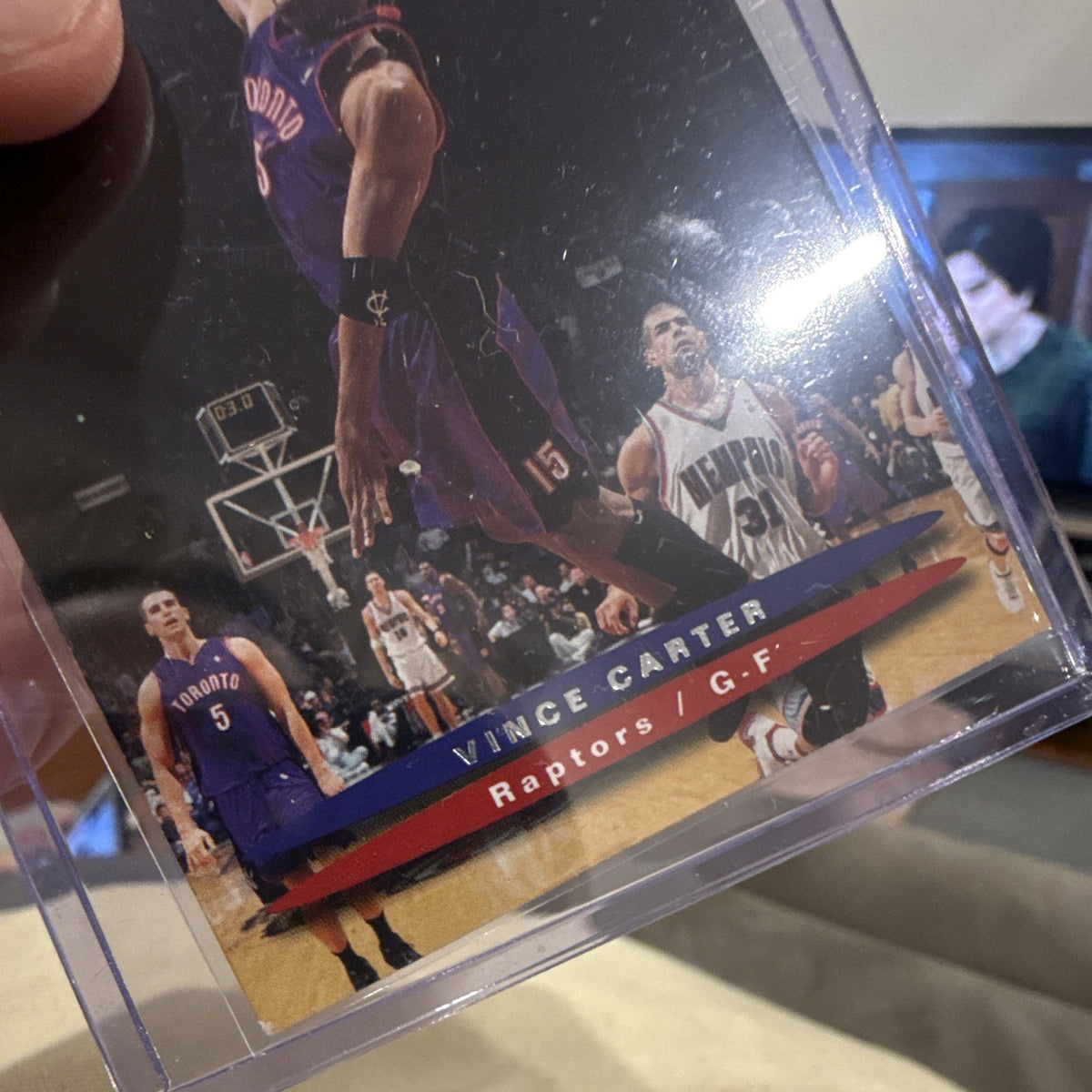 Vince Carter Base Fleer Ultra 2003 04 NBA Card 123 Toronto Raptors3