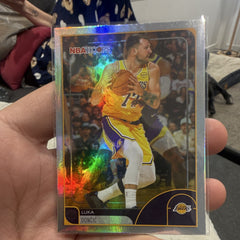 Topps NBA Hoops Luka Dončić Los Angeles Lakers Parallel/Variety No. 80