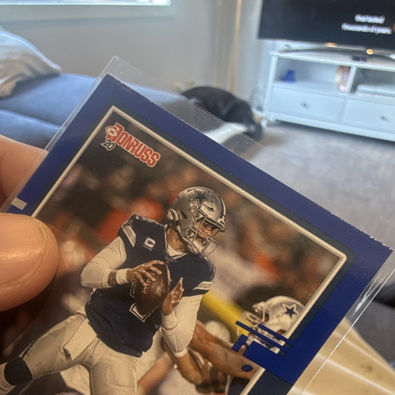 2020 Panini Donruss Dak Prescott Dallas Cowboys #78   Press Proof3