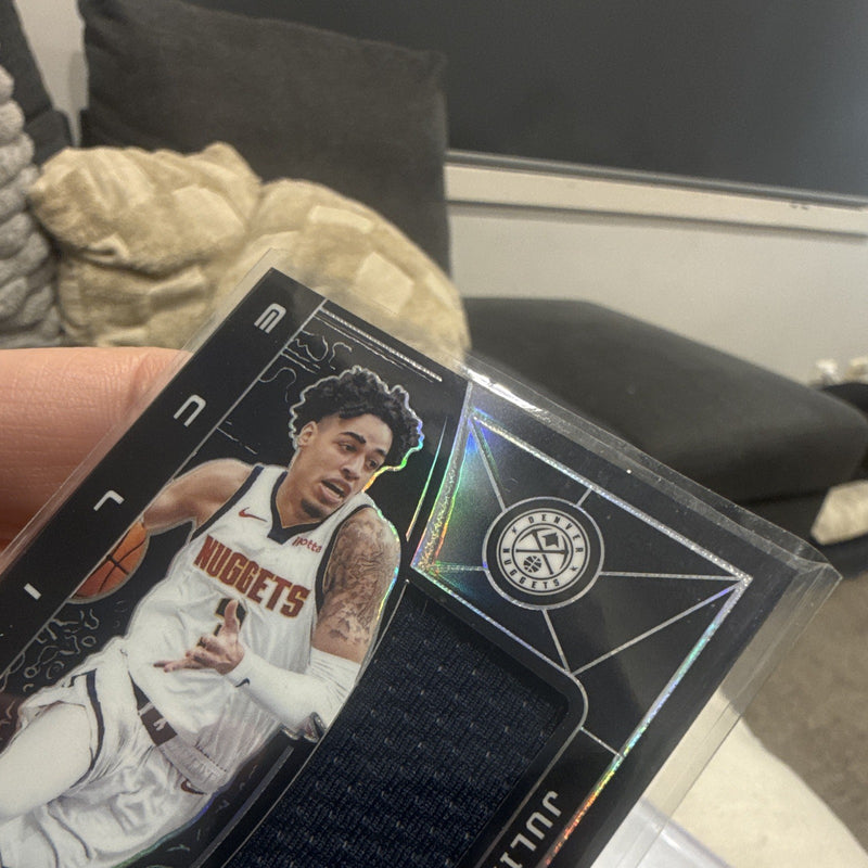 Panini Obsidian Julian Strawther RC Patch Denver Nuggets EM JST 112/2493