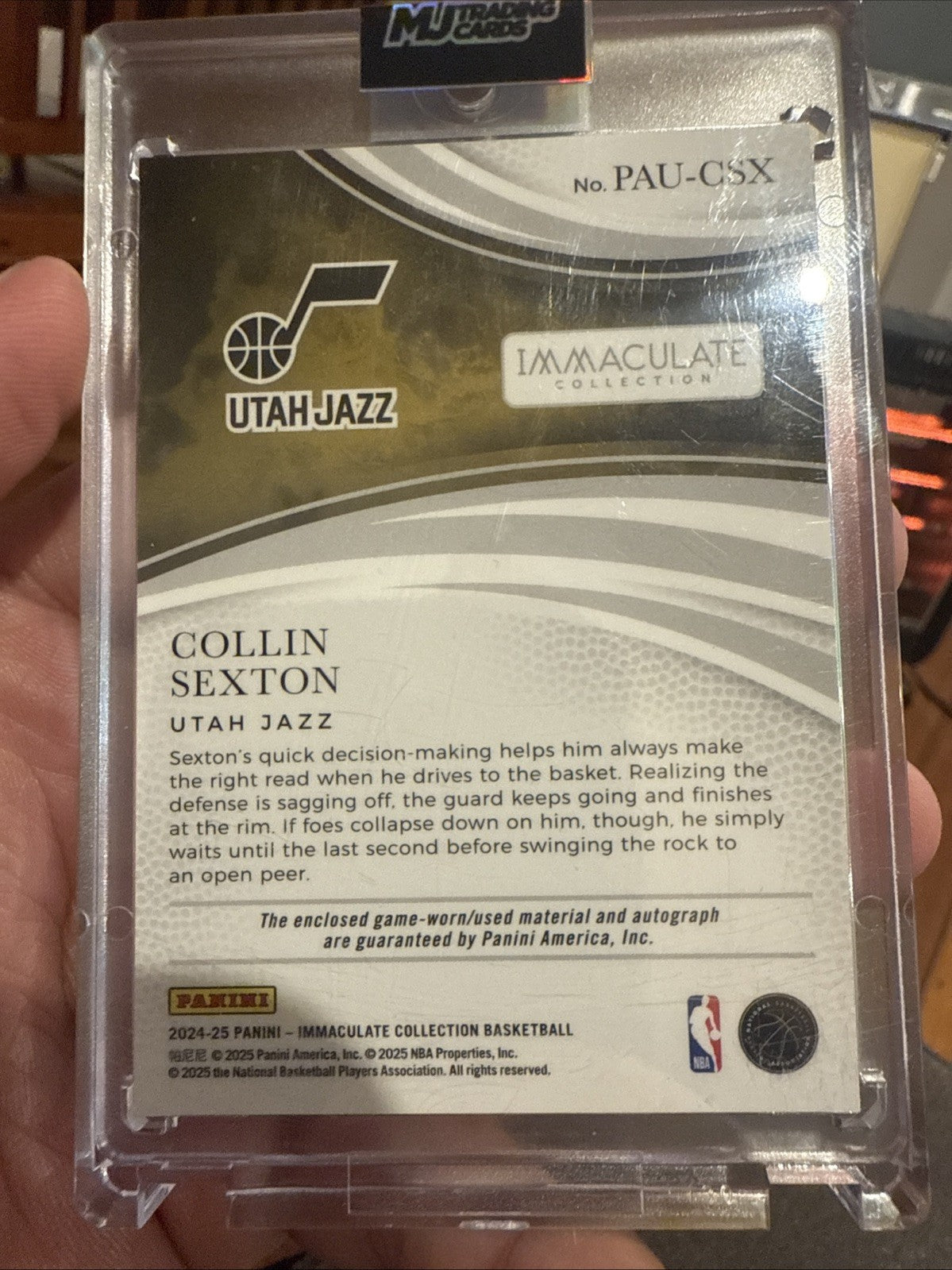 Colin Sexton Immaculate /53