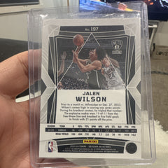 Panini Obsidian 2023 24 Jalen Wilson Rookie RC #197 Brooklyn Nets1