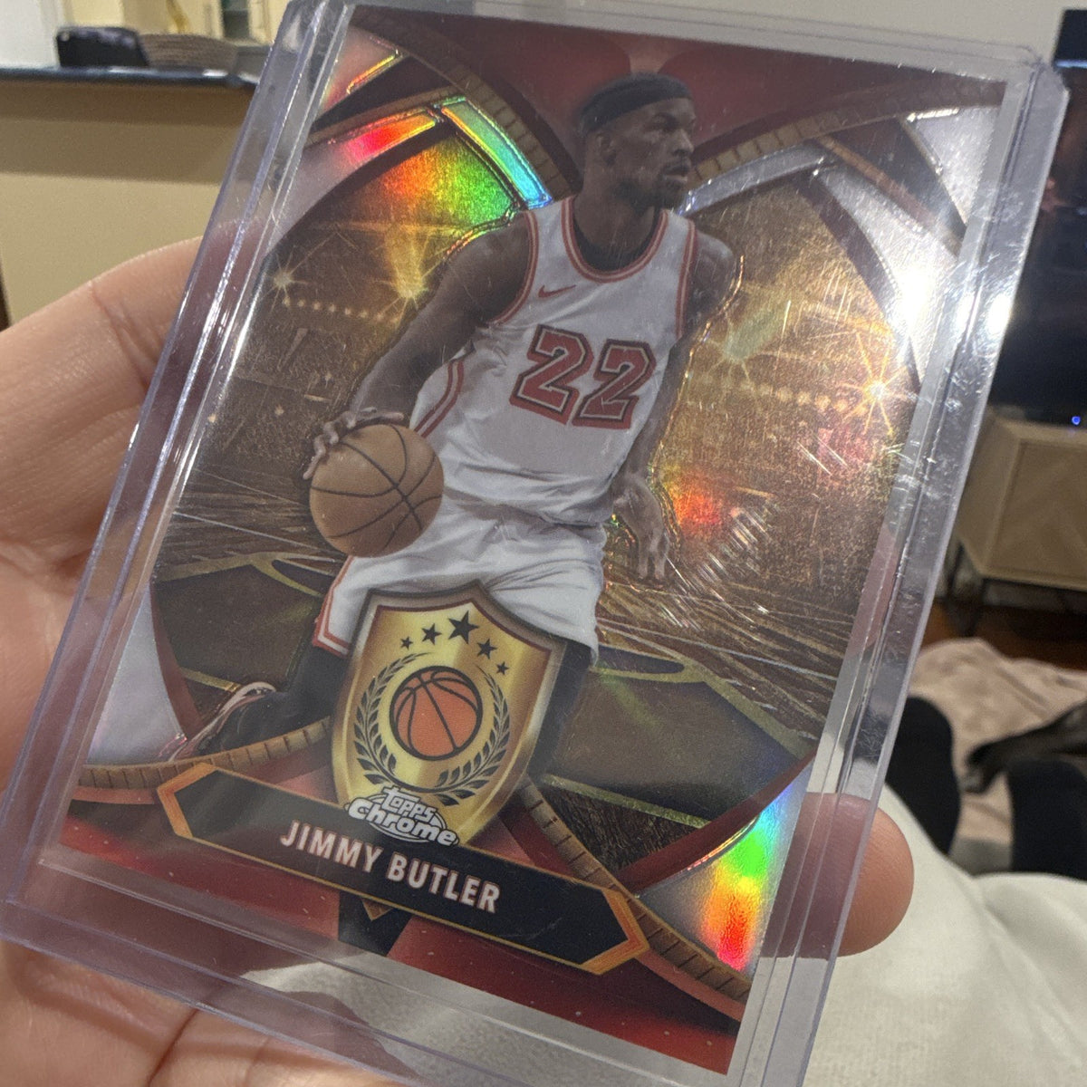 Topps Chrome Jimmy Butler Insert Refractor BOD 15 2025 NBA Basketball Card3
