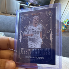 Topps Merlin Mystic Nights Insert Federico Valverde Real Madrid UCL 22/23 MN 190