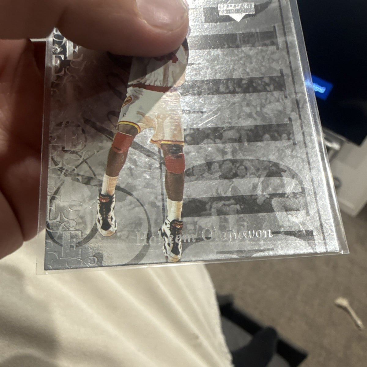 Upper Deck Hakeem Olajuwon Special Edition Insert 1995 SE31 Houston Rockets3