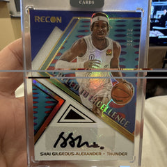 Panini Recon 2021 22 Shai Gilgeous Alexander Called to Excellence Auto /350