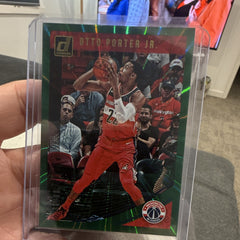 Panini Donruss 2018 19 Otto Porter Jr Green Laser 36/99 #123 Wizards0