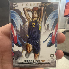 Topps Inception Johnny Furphy Rookie 2023 24 Indiana Pacers Card #280