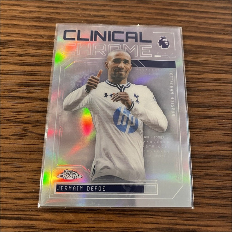 Topps Jermain Defoe Clinical Chrome CC 8 Topps Chrome Premier League 20260