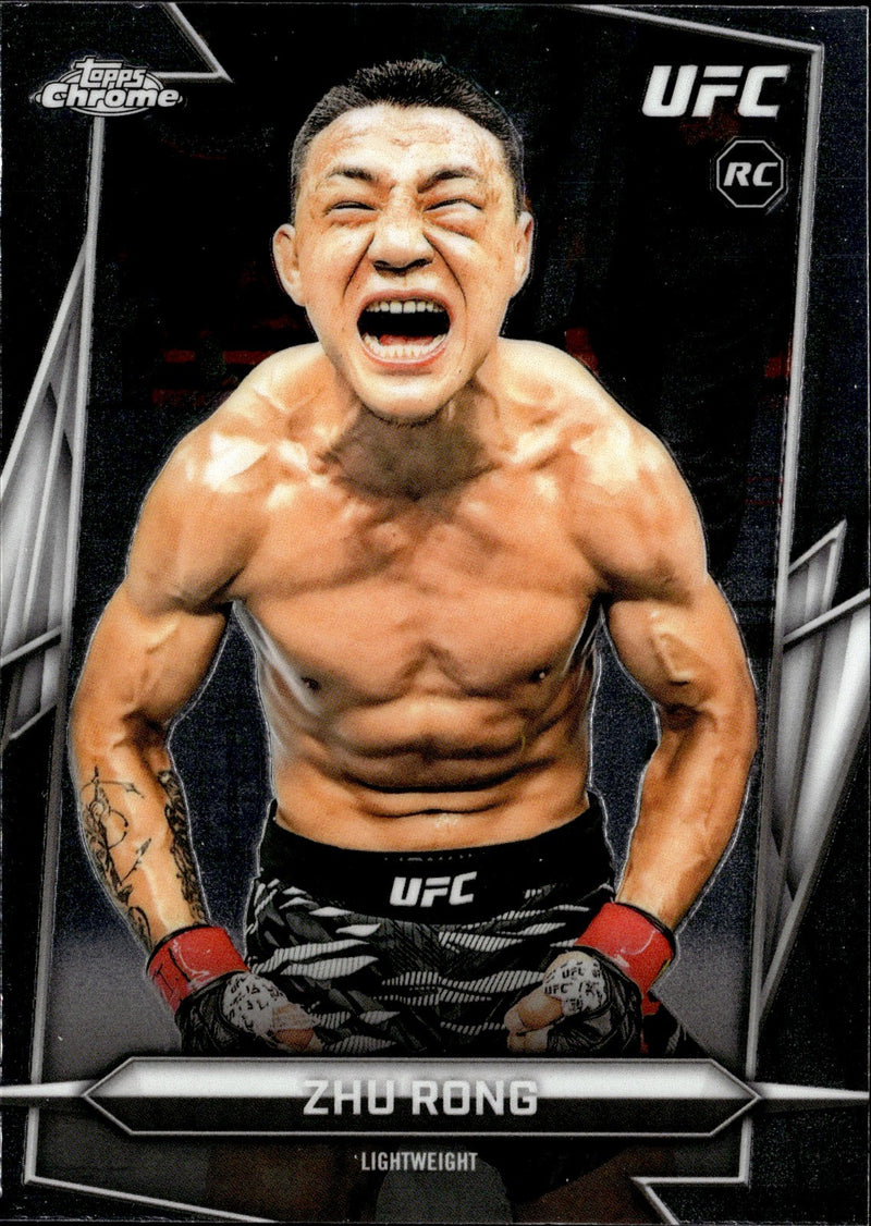 Zhu Rong Base 172 Topps Chrome UFC NM0