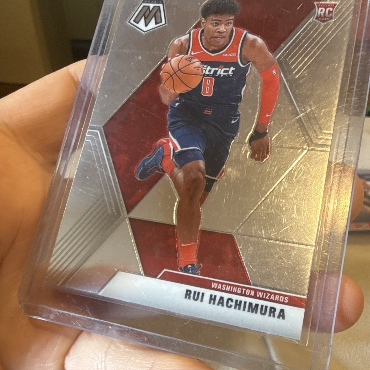 Panini 2019 20 Mosaic Basketball Rui Hachimura Rookie RC #231 Wizards3
