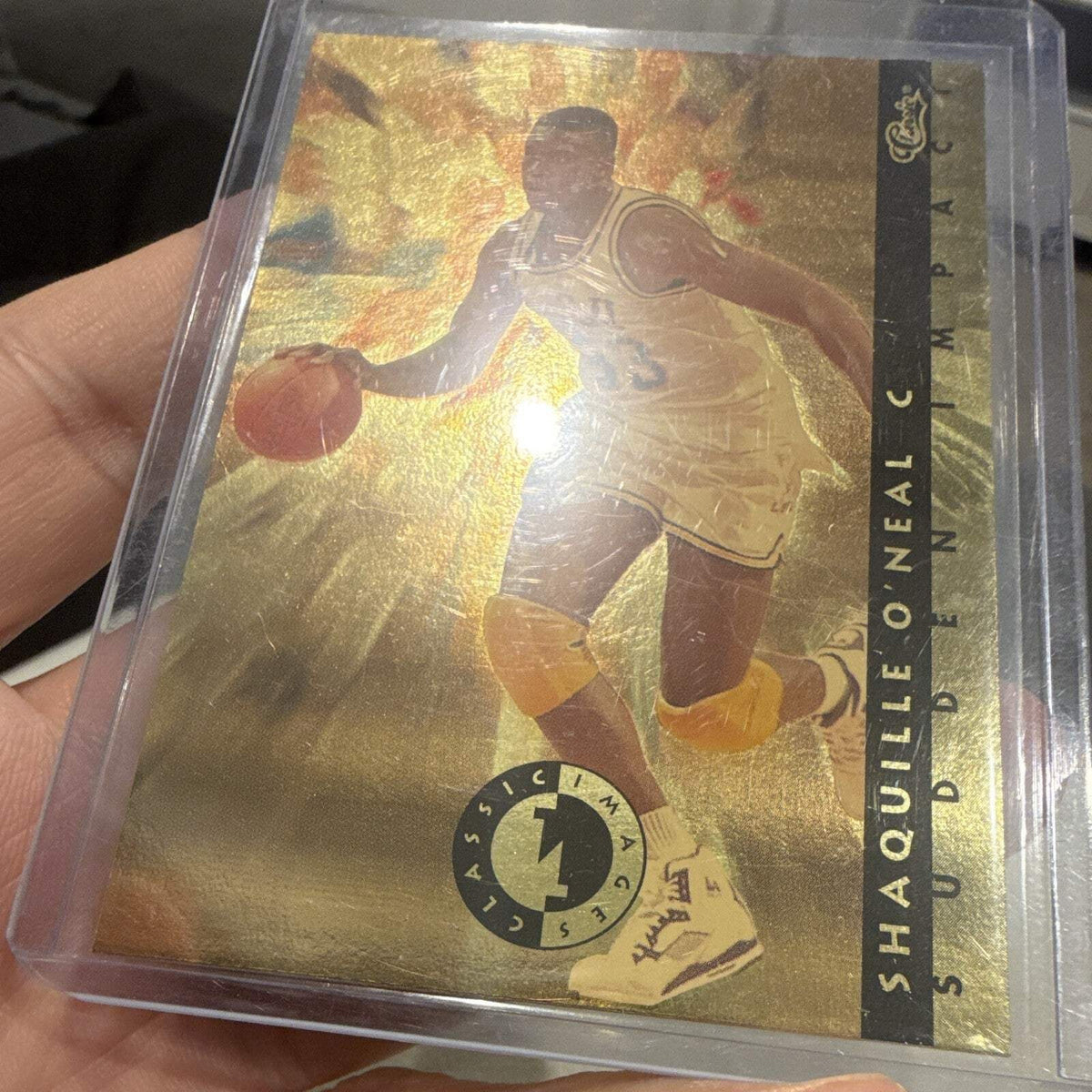 Classic Games 1993 Classic Draft N' Impact Shaquille O'Neal SI 9 LSU NCAA3