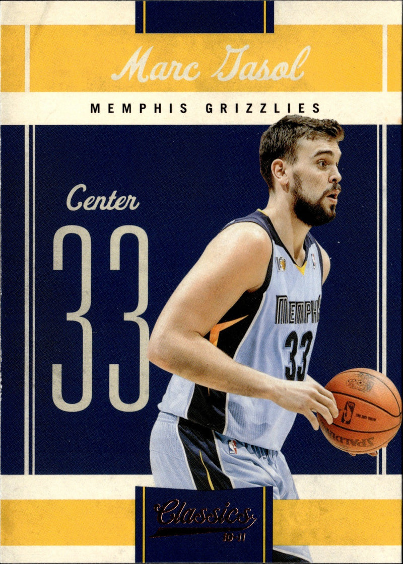 Marc Gasol Base Panini Classics 11 NM0